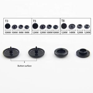 Botones de Plástico a Presión POM T3 T5 Tamaño 20, 60 Colores, Alta Calidad, Precio de Fábrica, Gran Venta - Product Image 3