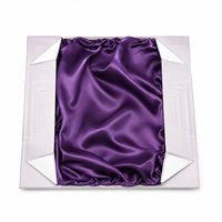 Boîte rigide magnétique One Piece avec doublure intérieure en satin pour bijoux, cosmétiques, montres, perruques et emballages multi-industriels