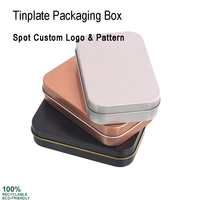 Boîte en aluminium jetable pour porte-clés, café, dessert, biscuits, céréales, avec couvercle à charnière en forme de cœur, impression personnalisée par sublimation, faible MOQ, idéale comme cadeau