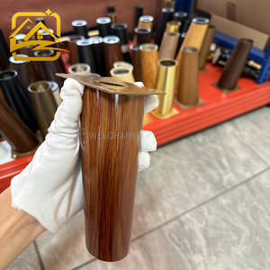 Wholesale 10–20cm Iron Wood Grain Slanted <b>Sofa</b> <b>Legs</b> <b>for</b> Cabinet and <b>Sofa</b> Support - Product Image 2