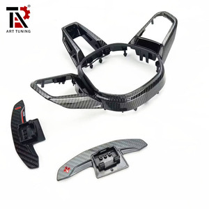 ฝาครอบพวงมาลัยคาร์บอนไฟเบอร์สำหรับ <span class=keywords><strong>BMW</strong></span> 5ชุด G60 G70 5ชุด G18 X5 M5 I5 <span class=keywords><strong>M60</strong></span> <span class=keywords><strong>I7</strong></span> X2 M35i G48 X6เกียร์ - Product Image 2