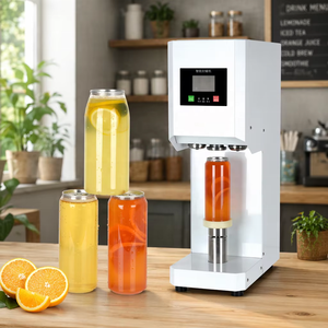 Machine de scellage manuelle et automatique pour bouteilles en plastique de 55 mm, presse-capsules pour bouteilles de boissons 55 mm 55 mm 55 mm - Product Image 2