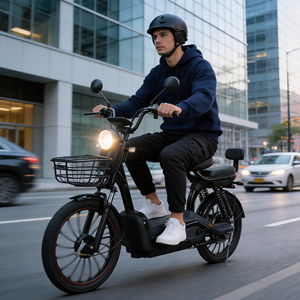 Vélo électrique haute puissance personnalisé avec batterie au lithium 48v, moto électrique pour la livraison de nourriture - Product Image 2