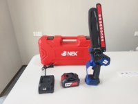 Kit Gergaji Rantai Mini Baterai 20V Tanpa Kabel Profesional 8-Inci dengan Garansi 3 Tahun untuk Pemotongan Kayu dan Pemangkasan