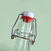 Bouteille en verre à fermeture hermétique pour boissons, vin de fruits, jus de fruits, lait, usage domestique