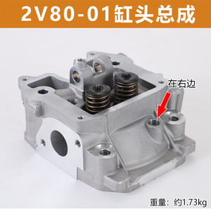 Conjunto de Cabeza de Cilindro Hantiger 2V80 EV80 2V92 2V95 292F para Motor Diésel de Dos Cilindros - Product Image 2