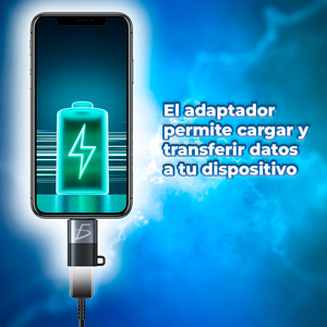 อะแดปเตอร์ ELE-GATE Lightning เป็น USB C แบบเสียบใช้งานได้ทันทีสำหรับโทรศัพท์มือถือ - Product Image 1