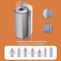 Chauffe-biberon intelligent multifonctionnel USB haute capacité avec contrôle de température et écran