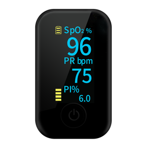 เครื่องวัดออกซิเจนในเลือดสำหรับผู้ใหญ่จอแสดงผล LED ขนาดใหญ่ - Product Image 2