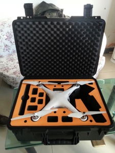 Trường hợp chuyên nghiệp phổ Carry Box tùy chỉnh bên trong EVA bọt cho DJI Phantom 4 hoặc Ronin-M thiết bị - Product Image 4