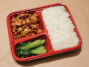 Vegetales carne de pescado llevar comida rápida envase de embalaje a mano caja de prensa térmica <span class=keywords><strong>sellador</strong></span> con película - Product Image 6