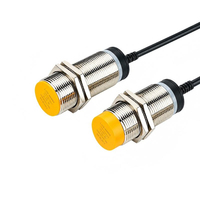 Capteur de proximité inductif en métal CHYESIC M30 NPN NO + NC AC/DC à deux fils 24V, distance de détection 10mm/15mm