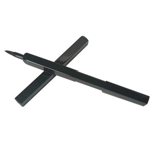 Brocha de Labios Retráctil Profesional de Aluminio, Moderna, con Pelo Sintético para Corrector de Labios - Product Image 5