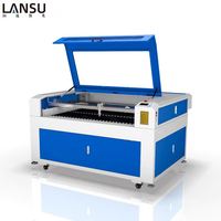 Machine de découpe laser CO2 automatique 80/100/130W 800*800 de grande portée pour tissu, cuir, bois, acrylique avec support IA