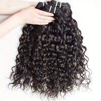 Extensions de cheveux à clips, prix de gros, 8 pièces, 100% cheveux humains vierges brésiliens, extension complète de cheveux à clips en dentelle