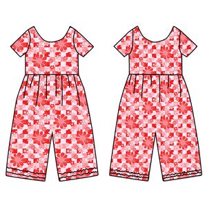 FM 3-7Day OEM/ODM Venta al por mayor Pelele burbuja para bebé niña, de manga larga, con estampado de conejo de Pascua y leopardo, con broche de botón en la entrepierna y espalda con diseño de cuchara, Primavera - Product Image 5