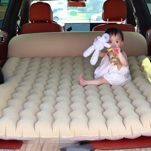Lit à air pour voiture Lit de voyage gonflé pour voiture <span class=keywords><strong>Matelas</strong></span> universel pour siège arrière Coussin pour tapis de camping extérieur - Product Image 2