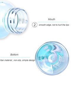 Fabricant d'usine OEM/ODM Bouteilles d'eau de gymnastique en plastique sans BPA avec couvercle et logo personnalisé de 600ml(20oz) les plus vendues - Product Image 6