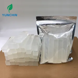 Base di sapone trasparente a Base di sapone bianco latte ricco di schiuma per la produzione di sapone