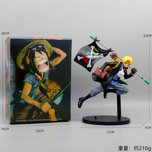 Venta caliente <span class=keywords><strong>figura</strong></span> de Anime <span class=keywords><strong>Luffy</strong></span> <span class=keywords><strong>Ace</strong></span> <span class=keywords><strong>Sabo</strong></span> personaje modelo juguete ornamento figuras de Anime - Product Image 6