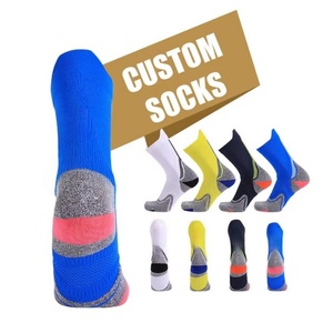 Wholesale Custom Logo Cycling Running <b>Socks</b> Sports Coolmax Crew Compression Quick Dry Running <b>Socks</b> High Quality - Product Image 1
