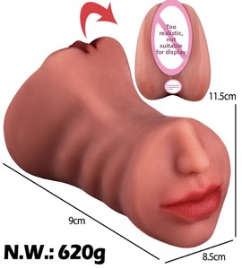 <span class=keywords><strong>WOS</strong></span> Adult Products Masturbateur manuel à coupe d'avion pour hommes Fesses vaginales Moule inversé Coupe manuelle anale Sex Toy - Product Image 6