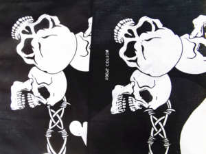 Bandanas et foulards 100% coton à motif squelette et crâne, style Hip Hop, pour hommes, usage extérieur, foulards <span class=keywords><strong>bandit</strong></span>, vente en gros directe usine - Product Image 3