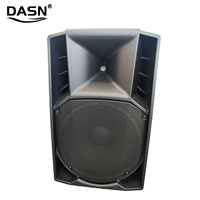 DASN DNO15DC-LA Haut-Parleur Actif PA en Plastique 15 Pouces 1000 W RMS DSP Haut de Gamme pour Extérieur, Scène DJ et Home Cinéma