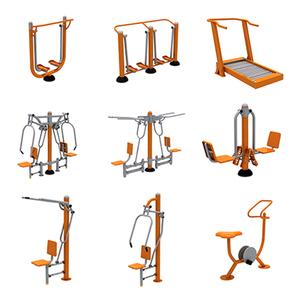 Divers équipements de <span class=keywords><strong>Fitness</strong></span> de plein air en plastique Durable + acier promotionnels, équipement d'exercice de parc en plein air - Product Image 6
