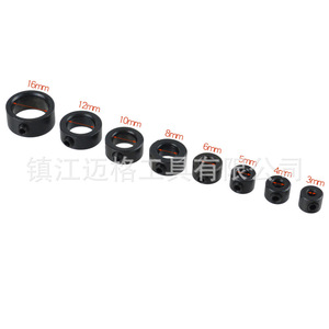 <b>Drill</b> <b>Bit</b> Positioner Limit Ring 3-16mm Metal Woodworking Clamp Positioning Ring woodworking tools - Product Image 5
