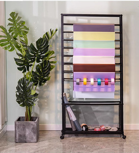 Soporte <span class=keywords><strong>de</strong></span> flores para floristería, expositor <span class=keywords><strong>de</strong></span> flores <span class=keywords><strong>de</strong></span> varios niveles, <span class=keywords><strong>de</strong></span> hierro forjado con ruedas universales y cubo - Product Image 3