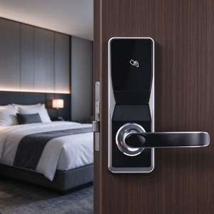 Zinc Alloy Material with 2 Years Warranty Waterproof and Rustproof Smart Hotel Lock <strong>Opera</strong> Certified - Product Image 3