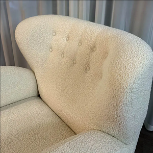 Marco de madera vintage muebles decorativos para el hogar sala de estar acento silla redonda salón sofá silla muebles <span class=keywords><strong>conjuntos</strong></span> mobiliario - Product Image 3