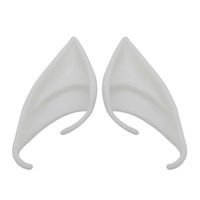 Tyktok-boucles d'oreilles à bouts pointus, boucles d'oreilles, bouts pointus, Costume de fête d'halloween, déguisement Cosplay, fée, Pixie, oreilles