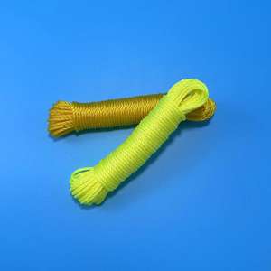 Corde à linge en nylon colorée de 10 mètres, corde polyvalente, idéale pour sécher les vêtements et la literie en extérieur, provenant de Dollar. - Product Image 4