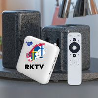 Boîtier Décodeur TV RKTV 4K Android 12 Smart TV BOX 4K OTT S905X2 Quad Core UHD Android 12