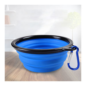 Penjualan Terbaik disesuaikan kualitas tinggi dilipat mangkuk anjing portabel dilipat mangkuk air silikon mangkuk hewan peliharaan perjalanan - Product Image 4