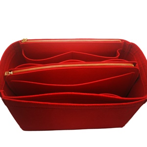 Beliebte Filz-Kosmetiktasche im Ausverkauf, Bunte Filztasche-<span class=keywords><strong>Organizer</strong></span>, Herausnehmbare Filz-Handtaschen-Einlage, Damen-Reisetasche - Product Image 4