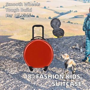 Maleta Infantil con Ruedas de 18 Pulgadas con Estampados, Maleta de Viaje para Niños, Bolsa Escolar con Ruedas, Equipaje de Cabina - Product Image 2