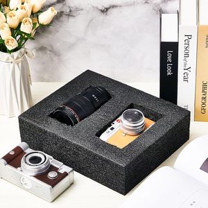 <span class=keywords><strong>Frienda</strong></span> - 2 Piezas de Lámina de Espuma XPE Negra Cortable, para Manualidades Industriales, Impermeable, Ecológica, Aislante del Calor R4.0 - Product Image 6