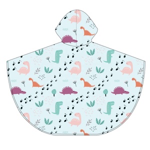 Ovida-chubasquero para niños, chaqueta impermeable ligera personalizada a la moda, Poncho, venta al por mayor - Product Image 4