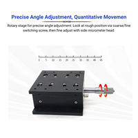 Plateforme de levage verticale de précision à axe Z, table de réglage optique manuelle linéaire LZ40 LZ60 LZ80 LZ90