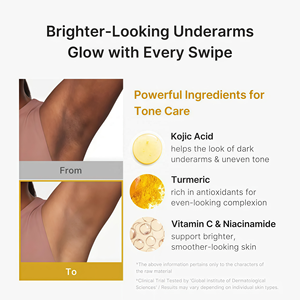 Deodorante OEM Medicbe Senza Alluminio con Acido Kojico e Curcuma |   Deodorante Stick Profumato alla Vaniglia e Pistacchio, Protezione Antiodore per Tutto il Giorno per Donne - Product Image 4