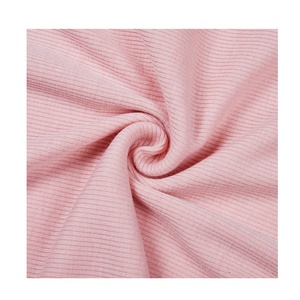 TR Vải Dệt Kim Sườn 70 Polyester 25 Rayon 5 Spandex Gân Hình Ống Không Đường May Cho Áo Len Vải Áo Lót Không Đường May - Product Image 4