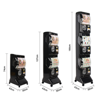 Distributeur automatique de capsules amélioré, mécanisme de distributeur automatique de bonbons à jetons Euro/