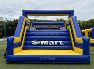 Khổng lồ lớn Mega nhà bị trả lại bouncy nhảy lâu đài ngoài trời <span class=keywords><strong>5K</strong></span> chạy sự kiện Inflatable Insane <span class=keywords><strong>5K</strong></span> chạy khóa học trở ngại - Product Image 6