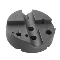 Outil de démontage et de réparation tactique, base ronde universelle, durable, en alliage d'aluminium et polymère, pour le travail de fusilier et les accessoires de tir
