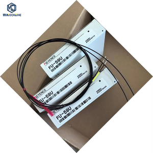 Capteur à fibre optique réfléchissant ultra-petit FU-59U, spot de 0,1 mm, fil d'or de 0,005 mm, 1 m, découpe libre, automatisation industrielle - Product Image 1