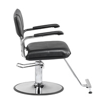 Fauteuil de Barbier BEIMENG, Chaise de Coiffure Réglable en Hauteur, Inclinable et Pivotante, Mobilier et Équipement de Salon de Beauté en Gros