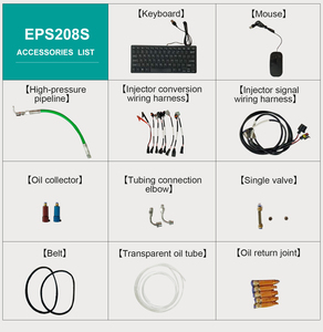 EPS200 EPS208S EPS206 Équipement de <span class=keywords><strong>test</strong></span> d'injecteur de carburant électromagnétique Banc de <span class=keywords><strong>test</strong></span> d'injecteur de carburant piézoélectrique 220V pour machine et huile - Product Image 4